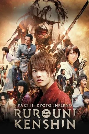 Mp4Moviez Rurouni Kenshin Part II: Kyoto Inferno 2014 Hindi+Japanese Full Movie BluRay 480p 720p 1080p Download